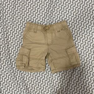 Boys Tan Cargo Shorts